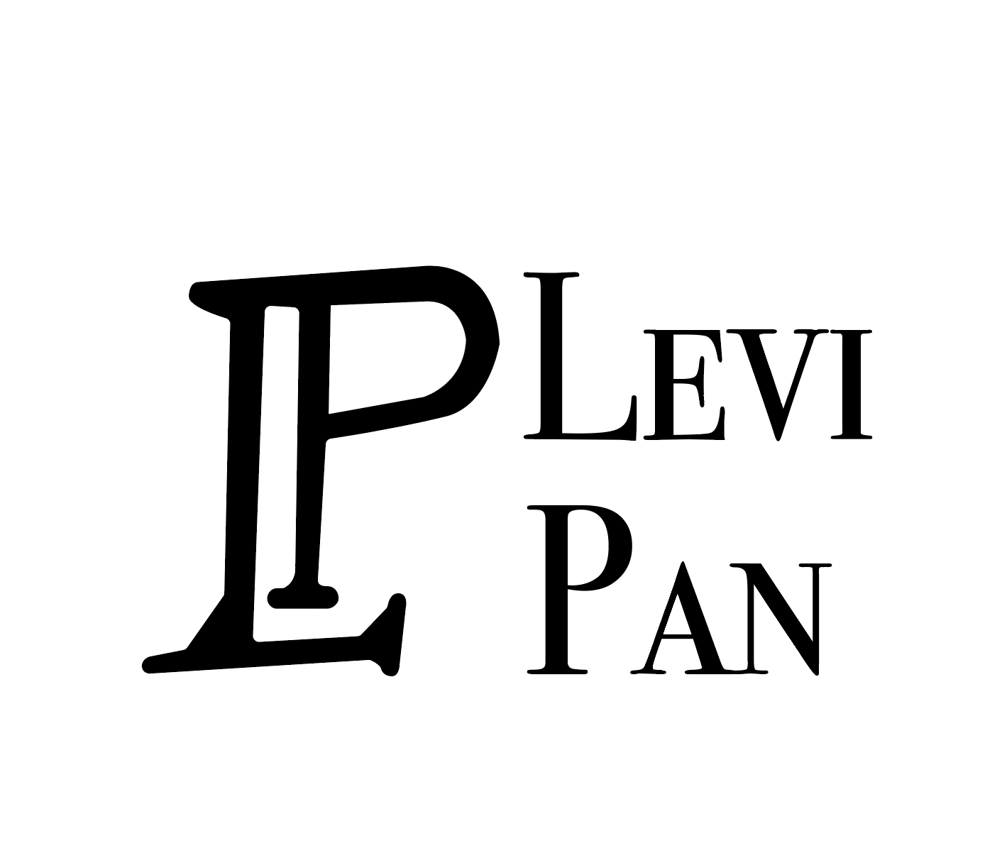 Personal logo designed by Yiwei (Levi) Pan, combining an LP monogram with Levi Pan